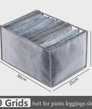 Opvouwbare Lade Organizer Set voor Ondergoed, Sokken en BH's - Mesh Opbergdozen