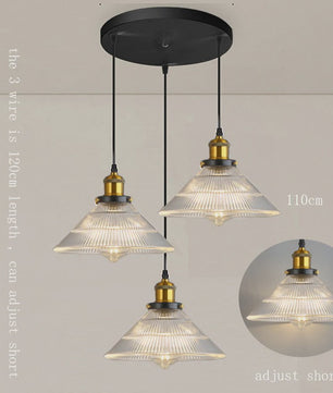 Moderne Glazen Hanglamp - Stijlvolle Plafondlamp voor Woonkamer, Keuken & Eetkamer