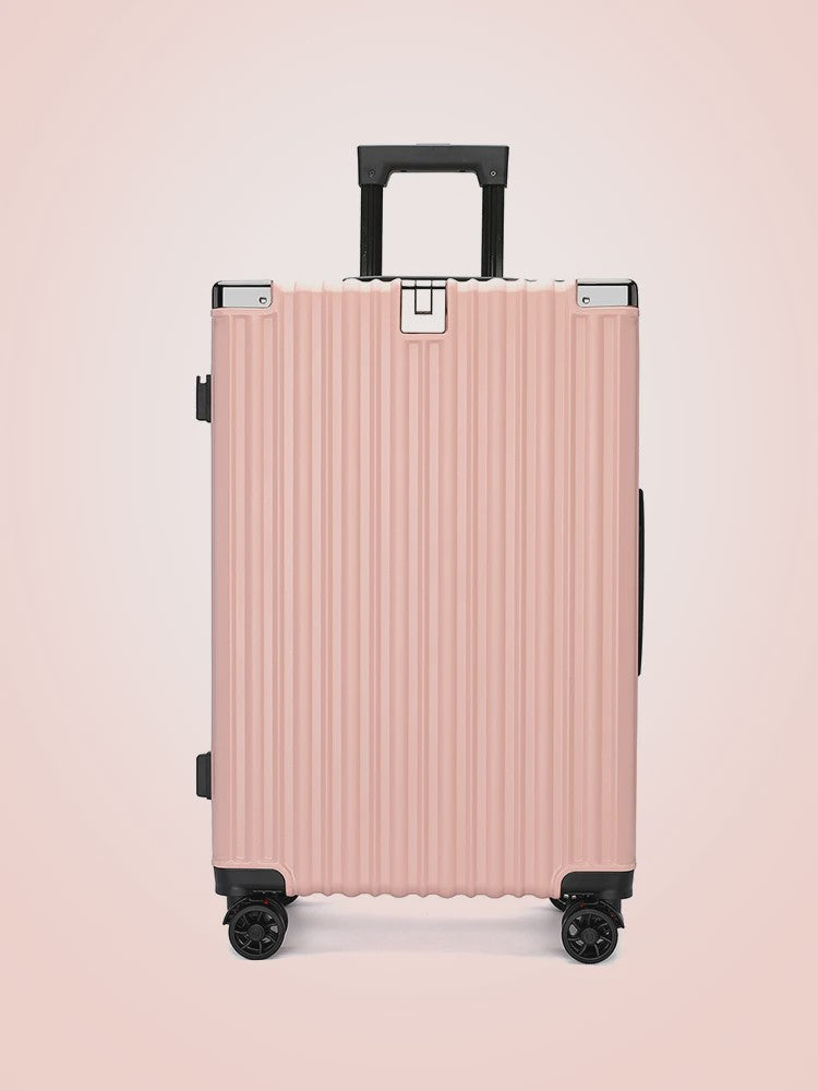 Robuuste 28-inch Trolley Koffer met Wachtwoordslot en 360° Wielen - Ideaal voor Studenten