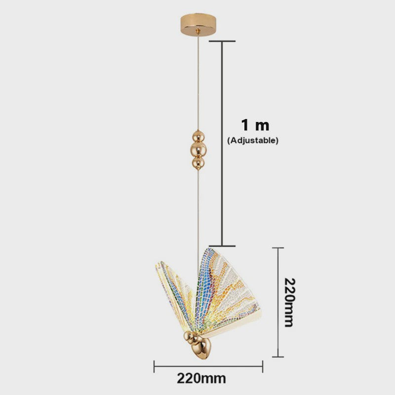 Luxe Vlinder Hanglamp - Moderne LED Plafondlamp voor Slaapkamer & Woonkamer