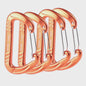 15kN Aluminium D-ring Karabiners Set - Zwaar, Lichtgewicht voor Outdoor & Camping