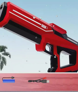 Krachtige Elektrische Waterpistool 43cm met Automatische Waterzuiging - Zomer Speelgoed voor Kinderen & Volwassenen