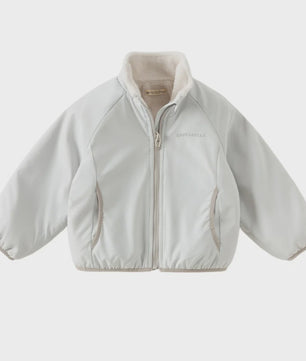 Dave & Bella Kinder Jas - Lente/Herfst Casual Outdoor Jas met Fleece Voering voor Jongens en Meisjes