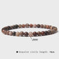 Natuursteen Armband met Kwarts, Kattenoog, Jades & Aquamarijn Kralen - Stretch Bangle voor Dames & Heren