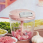 Handmatige Keuken Snijmachine - Knoflook, Ui, Vlees & Groenten Hakker (500/900ML)