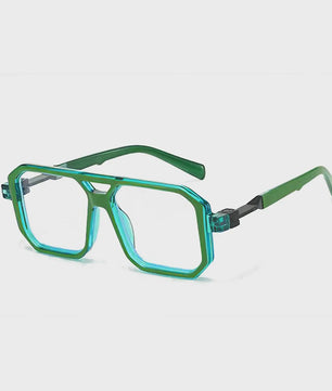 Stijlvolle Anti-Blauw Licht Bril - Transparant Zwart - Heren & Dames