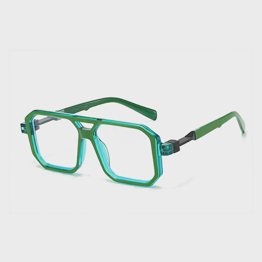 Stijlvolle Anti-Blauw Licht Bril - Transparant Zwart - Heren & Dames