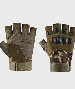 Outdoor Fitness Handschoenen Halve Vinger - Schokbestendig & Ademend voor Sport, Fietsen, Motorrijden