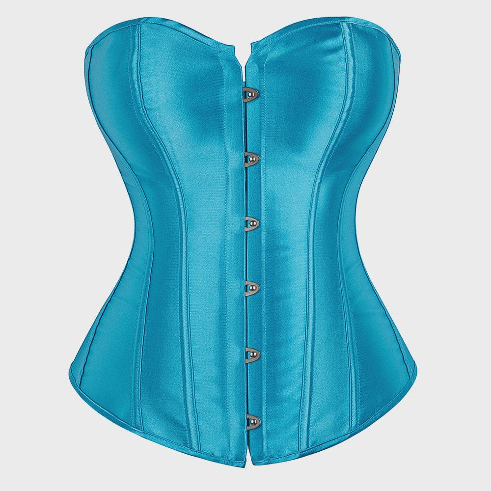 Victoriaans Corset Bustier met Vetersluiting - Plus Size & Vintage Stijl
