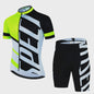 Professionele Fietskleding Set Heren - Zomer MTB Shirt & Bib Shorts