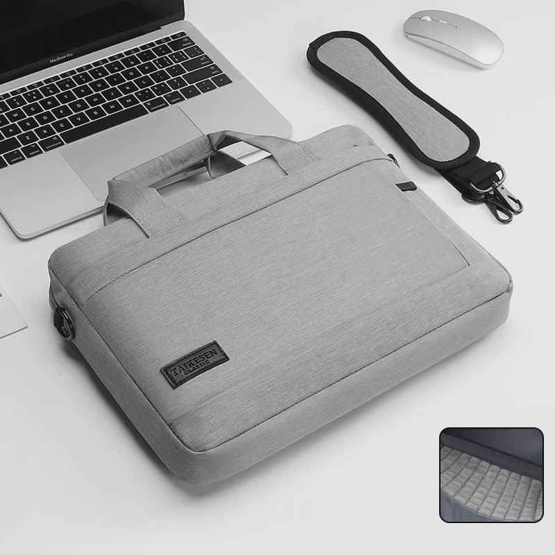Waterdichte Laptoptas 13-17.3 Inch met Schouderband & Handvat - Bescherming & Opbergruimte