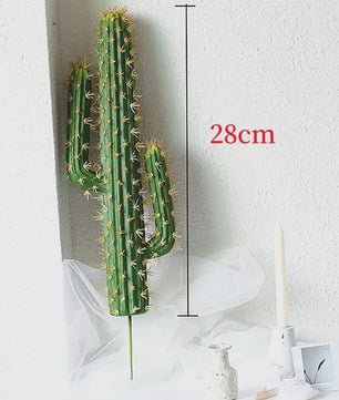 Kunstcactus Plant 38-43CM - Decoratieve Nep Succulent voor Huis, Hotel & Tuin