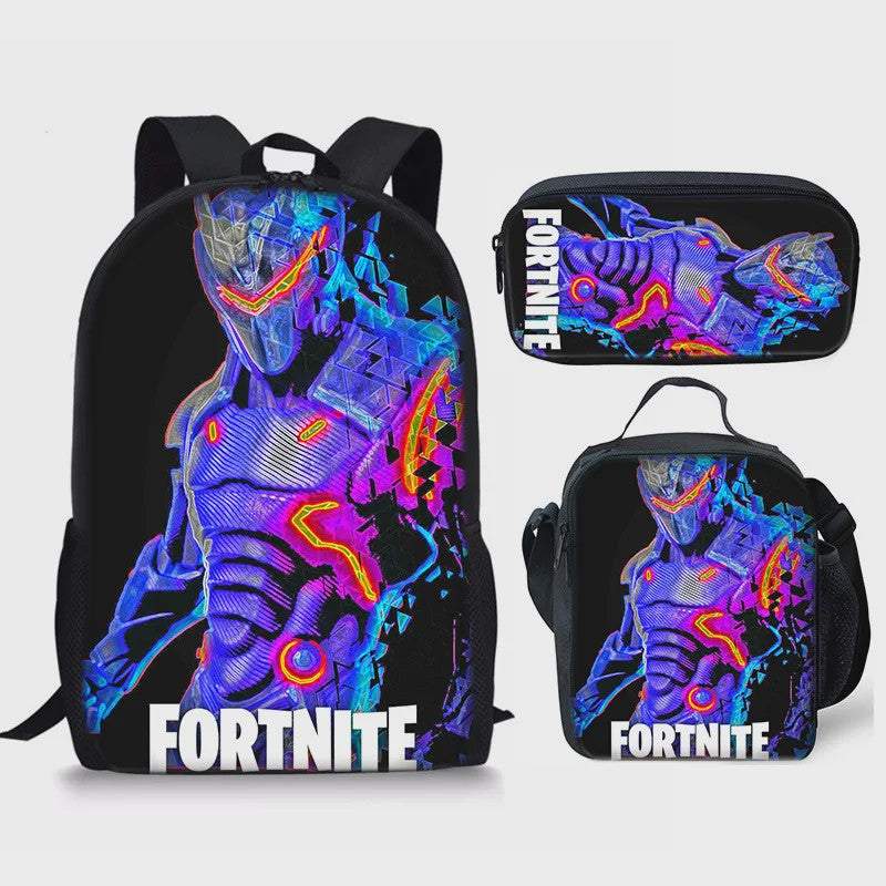 Fortnite Schooltas Set: Rugzak, Pennenhouder & Lunchtas voor Kinderen