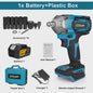 Gisam Accu Slagschroevendraaier 1200 Nm Borstelloos 1/2" - Compatibel met Makita 18V