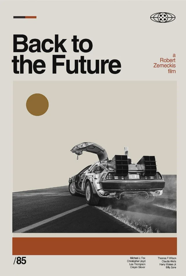 Iconische Film & TV Canvas Posters: Friends, Back to the Future, Pulp Fiction, The Godfather