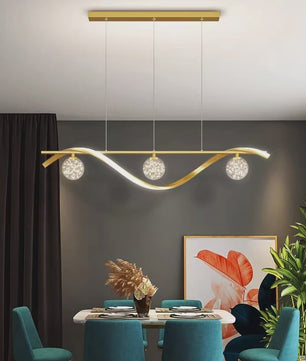 Moderne LED Hanglamp voor Eettafel & Keuken - Stijlvolle Plafondlamp met Sfeervolle Verlichting