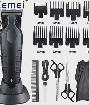 Kemei Professionele Draadloze Baardtrimmer & Tondeuse KM-2296/KM-2299/KM-1102