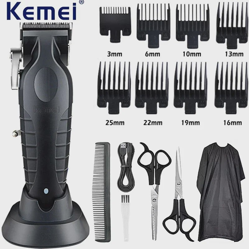 Kemei Professionele Draadloze Baardtrimmer & Tondeuse KM-2296/KM-2299/KM-1102