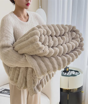 Luxe Pluche Plaid - Extra Dik & Warm - Comfortabel voor Bank & Bed