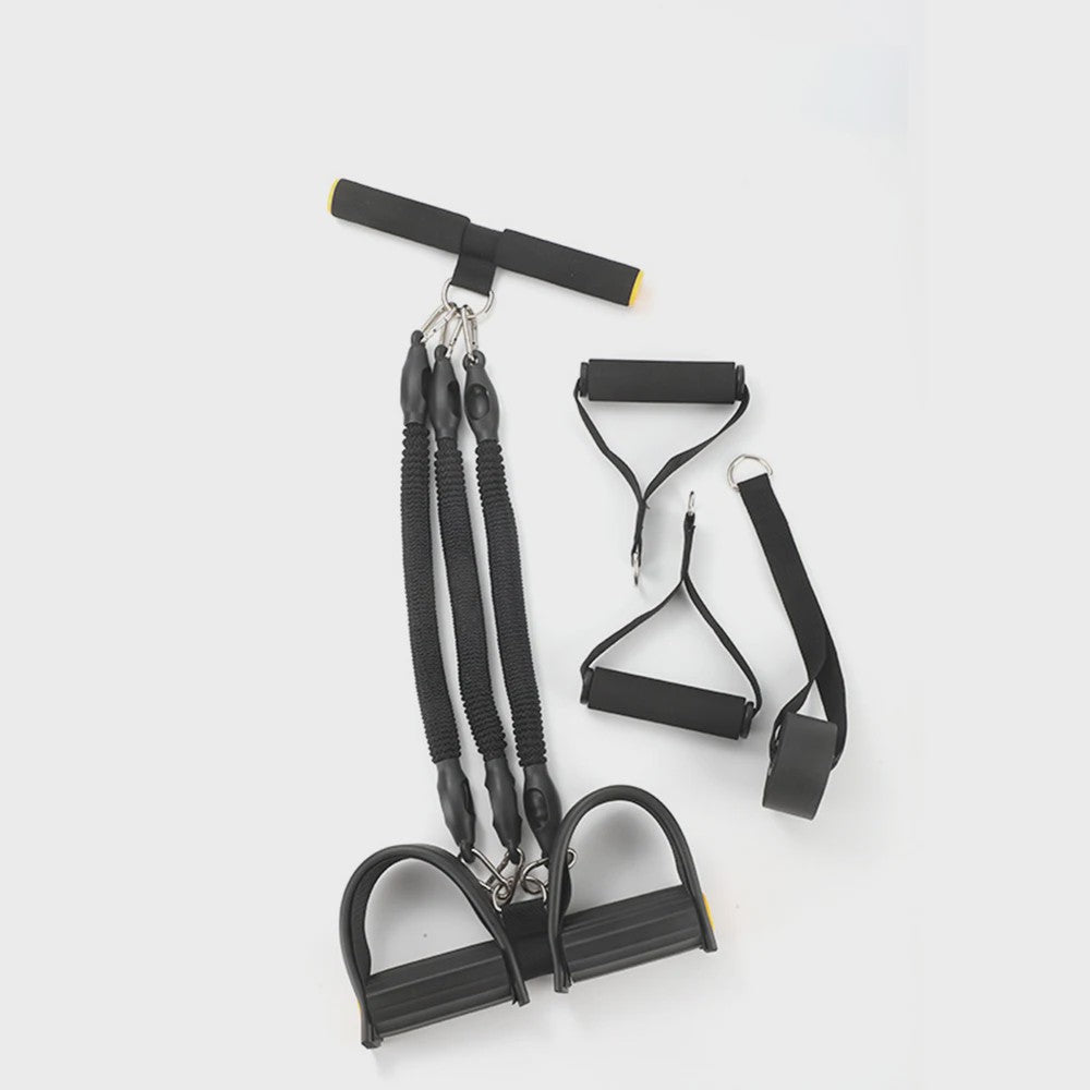 Pedal Resistance Band 50-100 LBS - Krachttraining & Buikspier Trainer