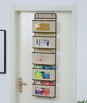 Hangende Deur Organizer met 10 Vakken - Opvouwbare Opbergtas voor Slaapkamer & Kast