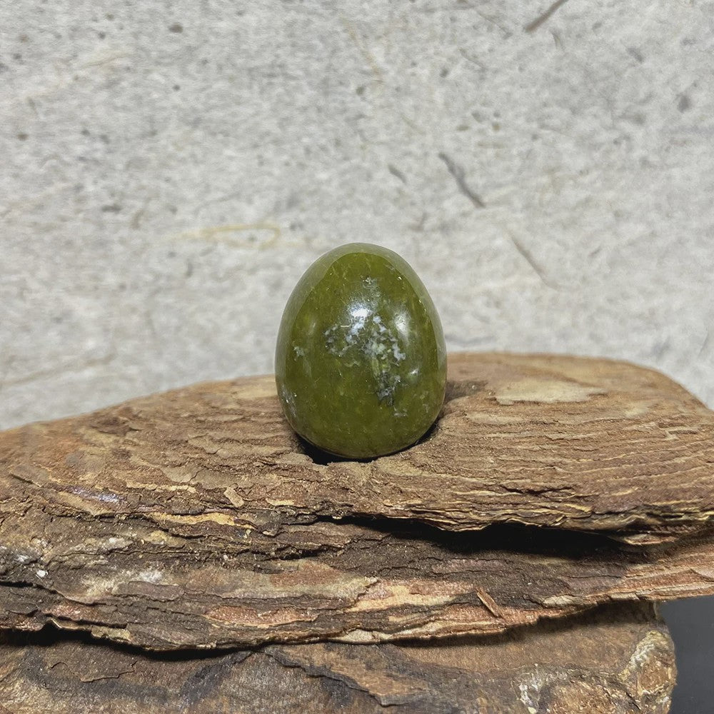 Natuurstenen Ei - Kleine Gepolijste Steen voor Meditatie, Stressverlichting & Decoratie