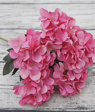 Kunstbloemen Hydrangea - Zijde Boeketten voor Bruiloft, Decoratie & Feest