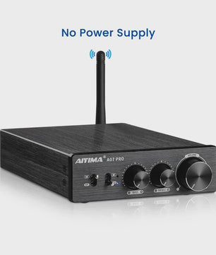AIYIMA A07 PRO Bluetooth 5.2 Versterker TPA3255 - 2x 300W Stereo Digitale Audio Versterker met RCA & APT-X HD