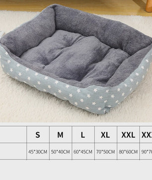 Warm Winter Huisdier Bed - Comfortabel Hondenkussen & Kattenmand voor Puppy's en Grotere Honden