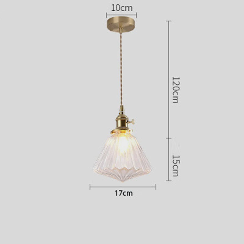 Moderne Glazen Hanglamp - Sfeervolle Verlichting voor Keuken, Eetkamer & Slaapkamer