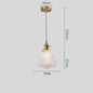 Moderne Glazen Hanglamp - Sfeervolle Verlichting voor Keuken, Eetkamer & Slaapkamer