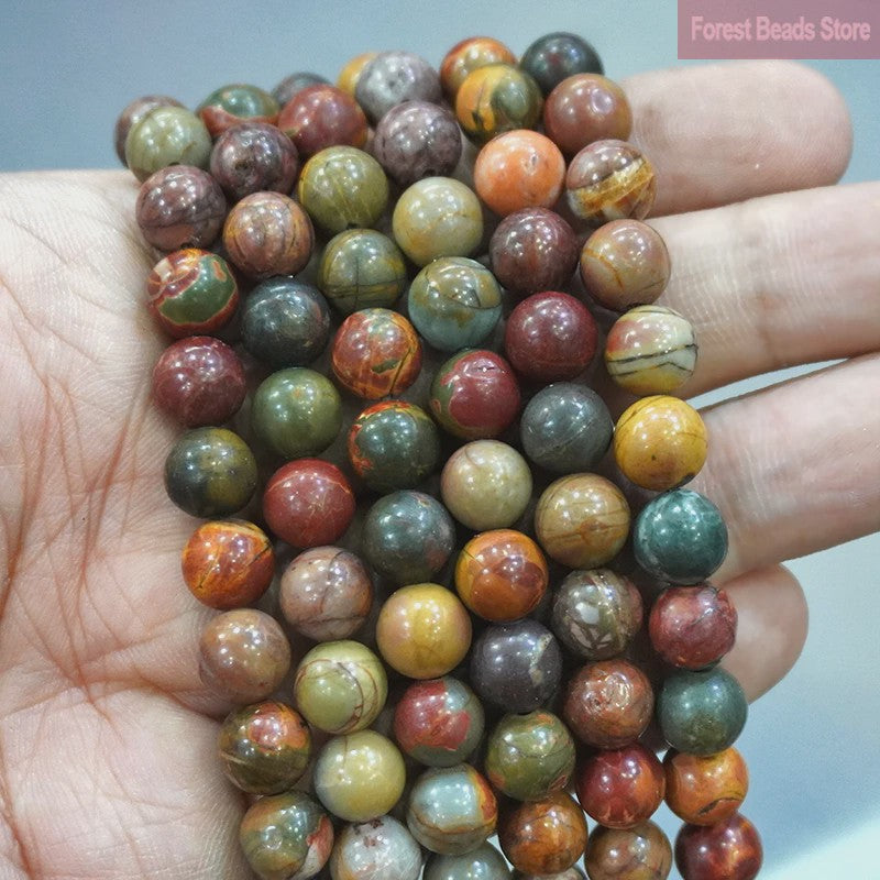 Natuurstenen Kralen Mix: Tijgeroog, Amazoniet, Agate, Kwarts & Lava - DIY Sieraden Maken