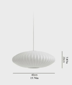 Wabi-Sabi Plafondlamp Zijde - Moderne Hanglamp voor Woonkamer & Restaurant