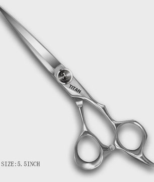 TITAN Professionele Kappersscharen & Barbier Scharen Set - 5.5 & 6.0 Inch Japan 440C Staal