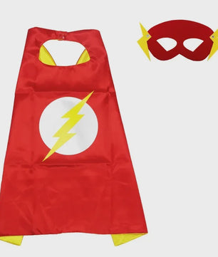 Superheld Cape en Masker Set - Kinderen Cosplay Verkleedkostuum