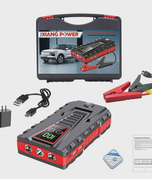 DWiusty 12000mAh Powerbank & Auto Start Booster: Start Benzine/Diesel Auto's Direct & Noodstroom