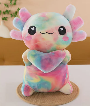 Zachte Axolotl Pluche Knuffel - Verkrijgbaar in 4 Kleuren, Perfect Cadeau