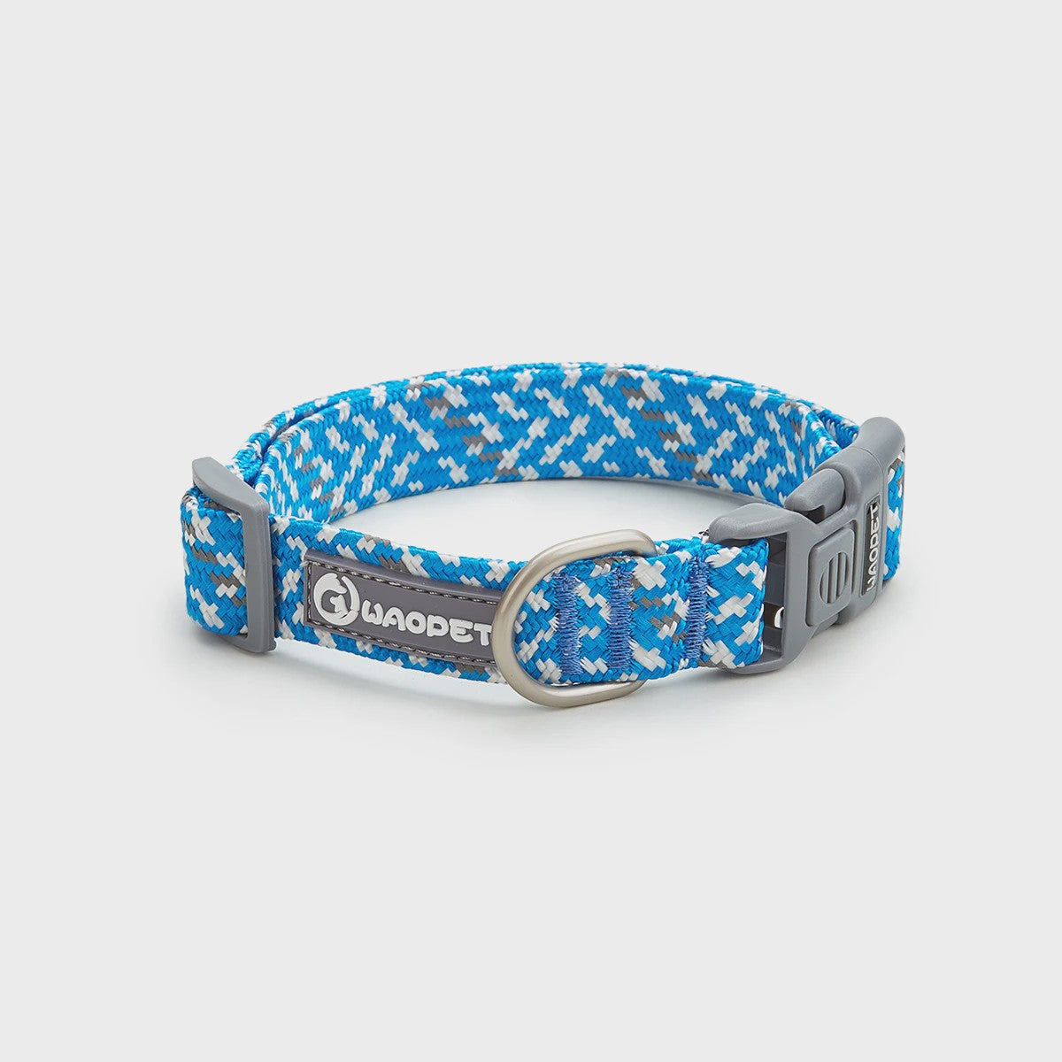 Verstelbare Hondenhalsband - Reflecterend Nylon, Ademend & Duurzaam voor Middelgrote tot Grote Honden
