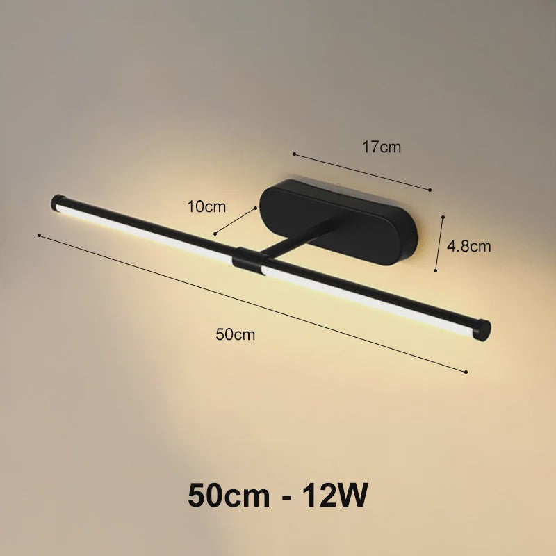 Moderne LED Spiegel Lamp - Wandlamp Badkamer/Slaapkamer - 43cm/58cm
