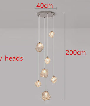 Moderne LED Hanglamp - Stijlvolle Plafondlamp voor Woonkamer & Trappenhuis