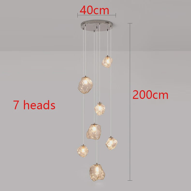 Moderne LED Hanglamp - Stijlvolle Plafondlamp voor Woonkamer & Trappenhuis