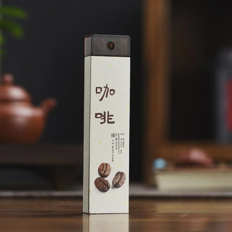 Natuurlijke Geurstokjes Set: Koffie, Groene Thee & Fruitgeuren voor Huiselijke Aroma