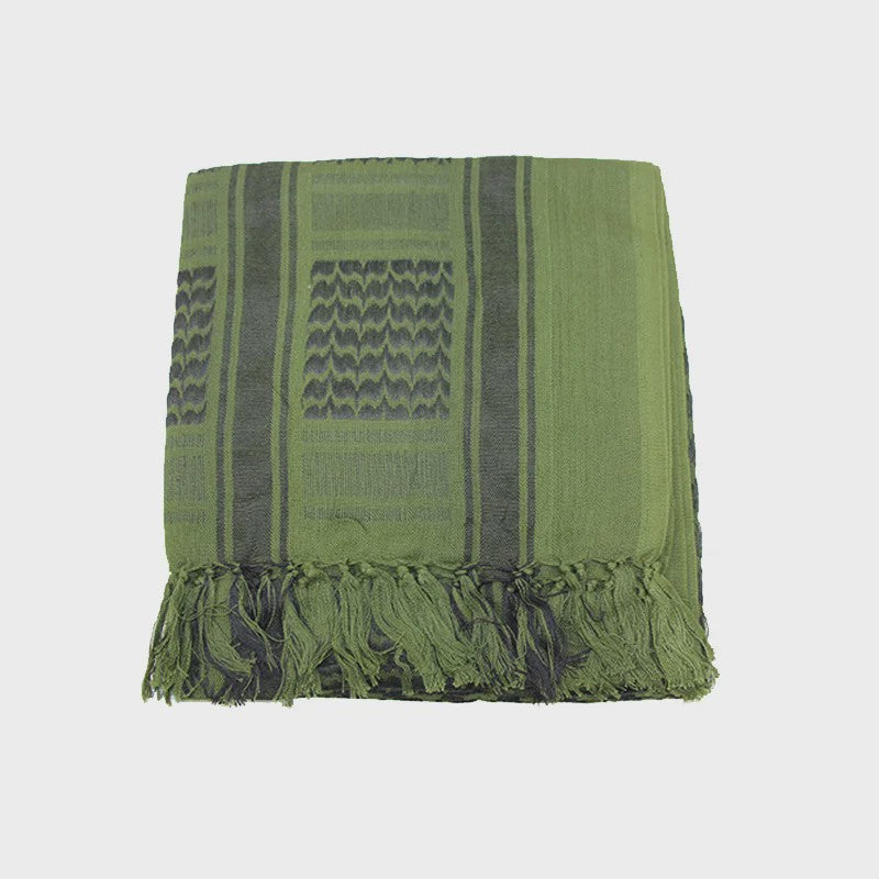 Tactische Keffiyeh Shemagh Sjaal - Katoenen Hoofddoek en Nekwarmer