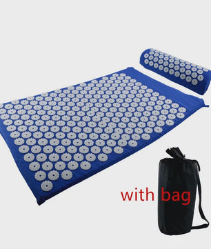 Acupressuur Mat & Kussen Set - Ontspanning, Stressvermindering en Rugpijn Verlichting