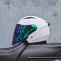 Motorhelm Heren Dames Universeel Vier Seizoenen Dubbel Vizier