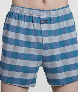 Herens Boxer Shorts van Puur Katoen - Comfortabel & Ruim - Geruit & Effen - Plus Size M-3XL
