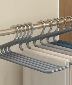 Anti-slip Gansvormige Broekenhanger - Ruimtebesparend Kledingrek voor Garderobe