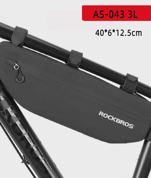 ROCKBROS 8L Fietstas Frame Driehoek Tas - Waterdicht, Reflecterend & Verstelbaar