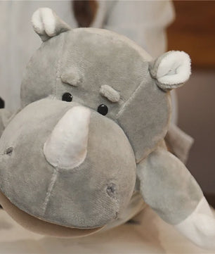 Zachte Pluche Handpoppen: Educatief Speelgoed & Knuffels voor Kinderen - Leeuw, Olifant, Konijn, Aap & Meer!