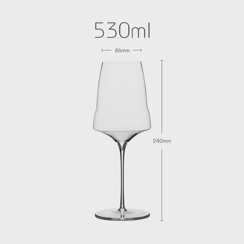 Luxe Kristallen Wijnglas - Extreem Dun, Handgemaakt & Flawless Champagne Glas